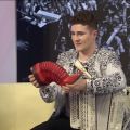 Святослав Шершуков на съемках программы "Календарь" на канале "ОТР"