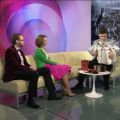 Святослав Шершуков на съемках программы "Календарь" на канале "ОТР"